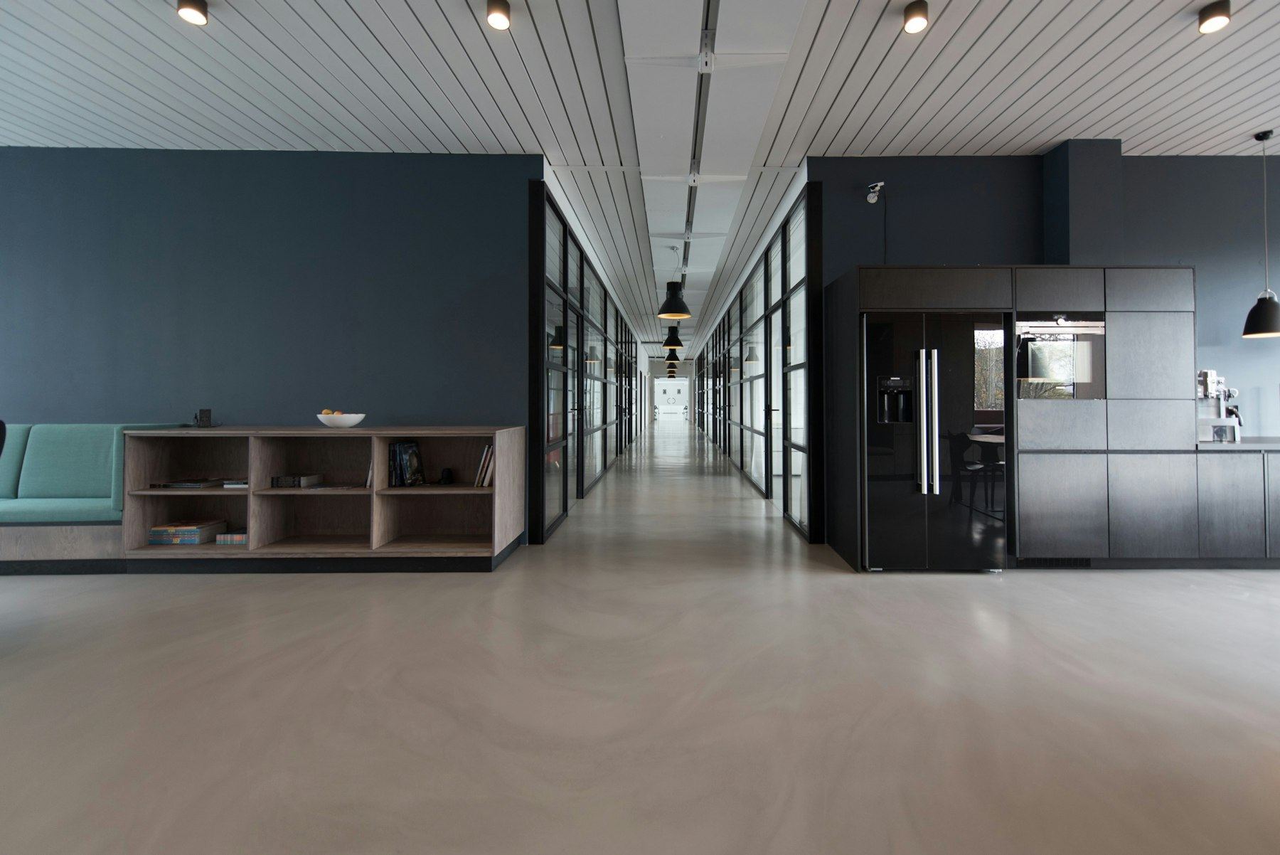 Bright, spotless modern office cleaned by Wanderlust in Montréal